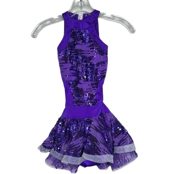Dansco Jazz Dance Costume. Size Large Child. - Picture 1 of 6